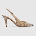 Gucci Women’s slingback pump with crystal Horsebit